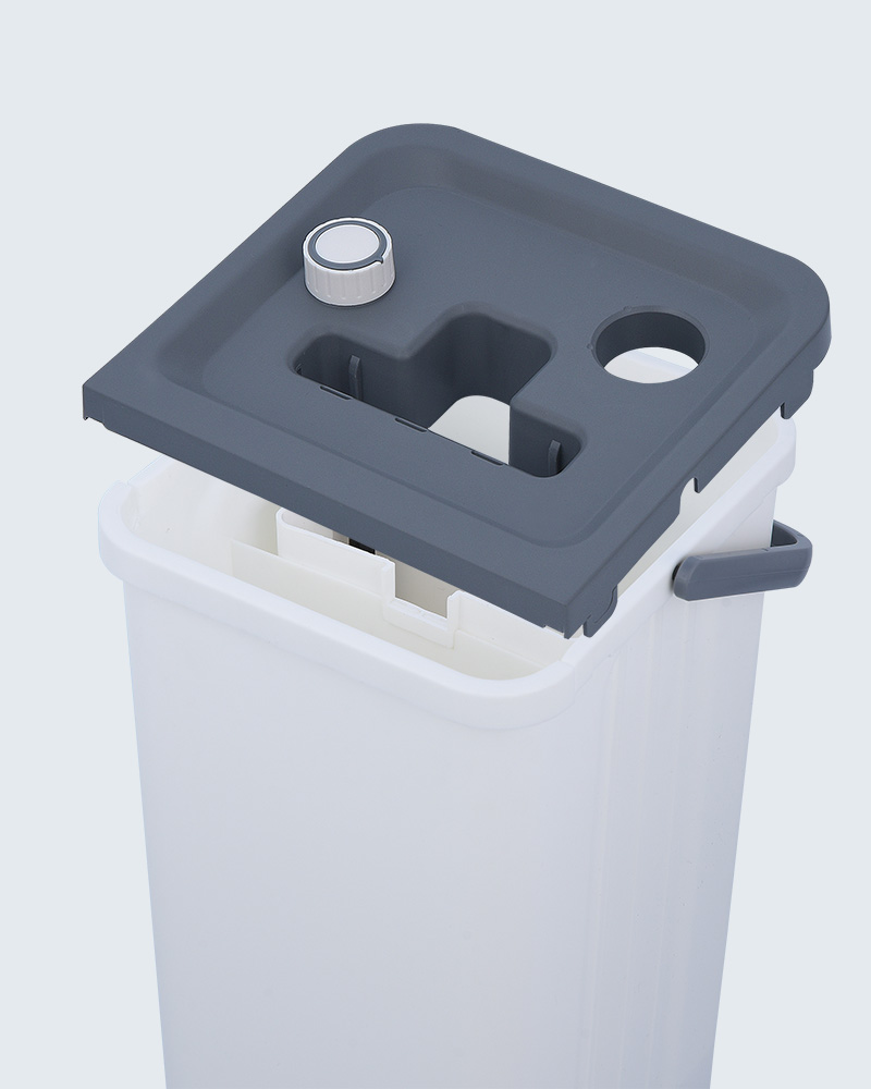 Ren och smutsig vattenavskiljande Mopp Hink Set